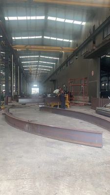 다른 라디안 안으로 복잡 형강을 만곡시키기 위한 큰 지름 자동판매기와 2일부터 8일까지 강관